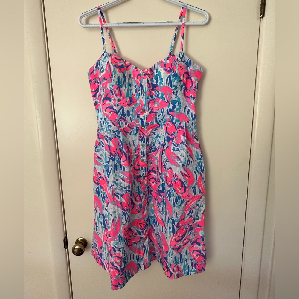 EUC LILLY PULITZER STRAPPY DRESS